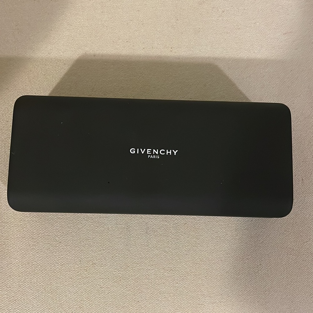 Givenchey sunglass case and white box